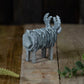 Slate Reindeer sculpture - slate baubles