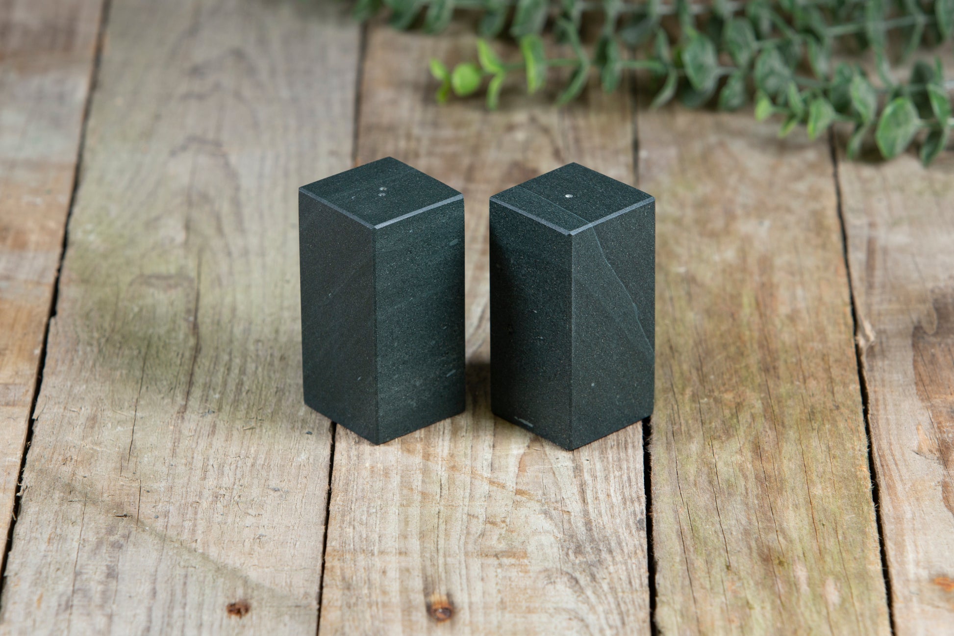 Slate Salt and Pepper Pots