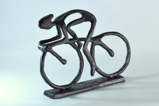 Metal Racing Cyclist