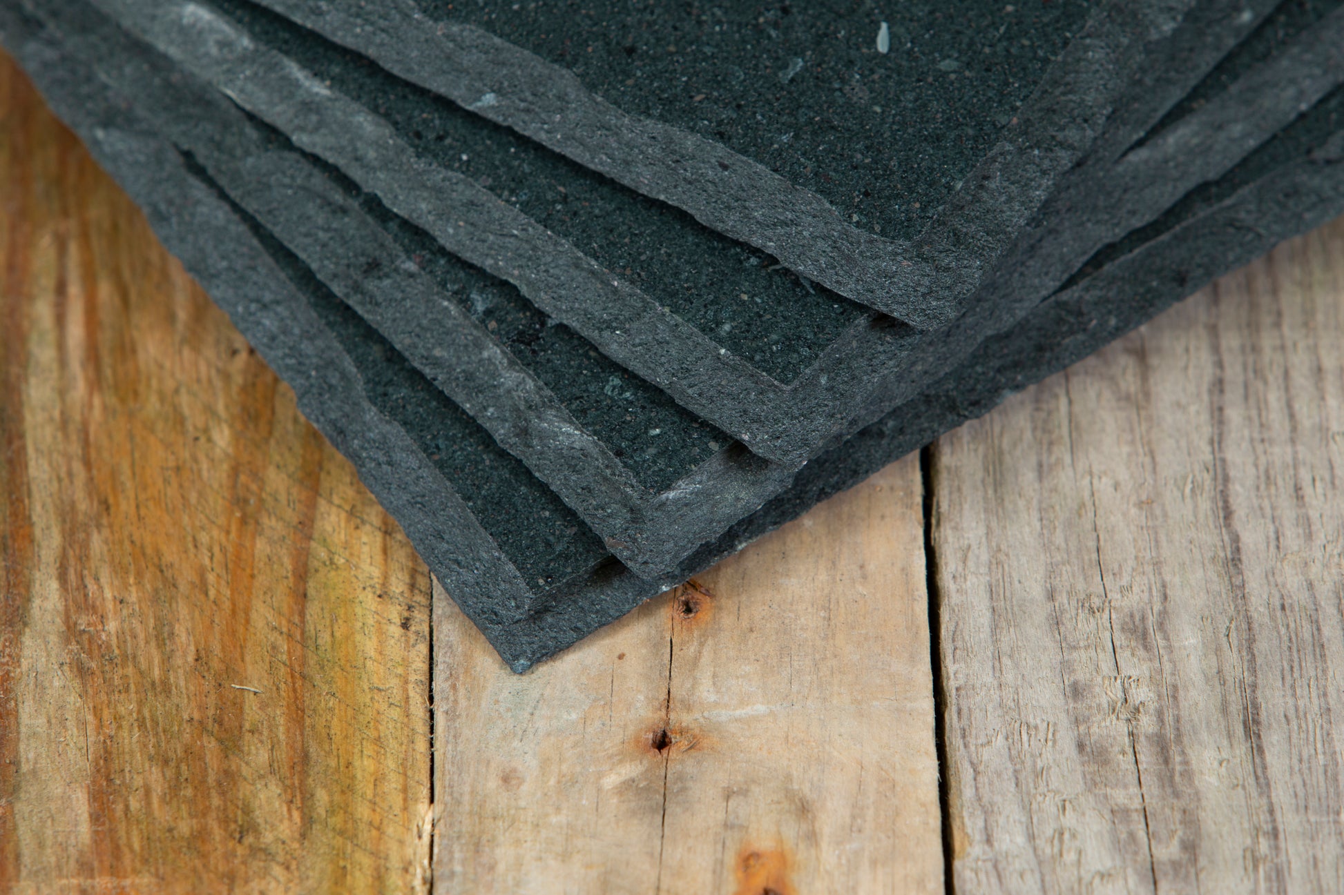 Slate Table Mat with Harassed Edge