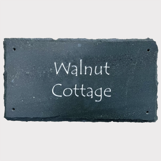 17x9" Two Line House Name Sign