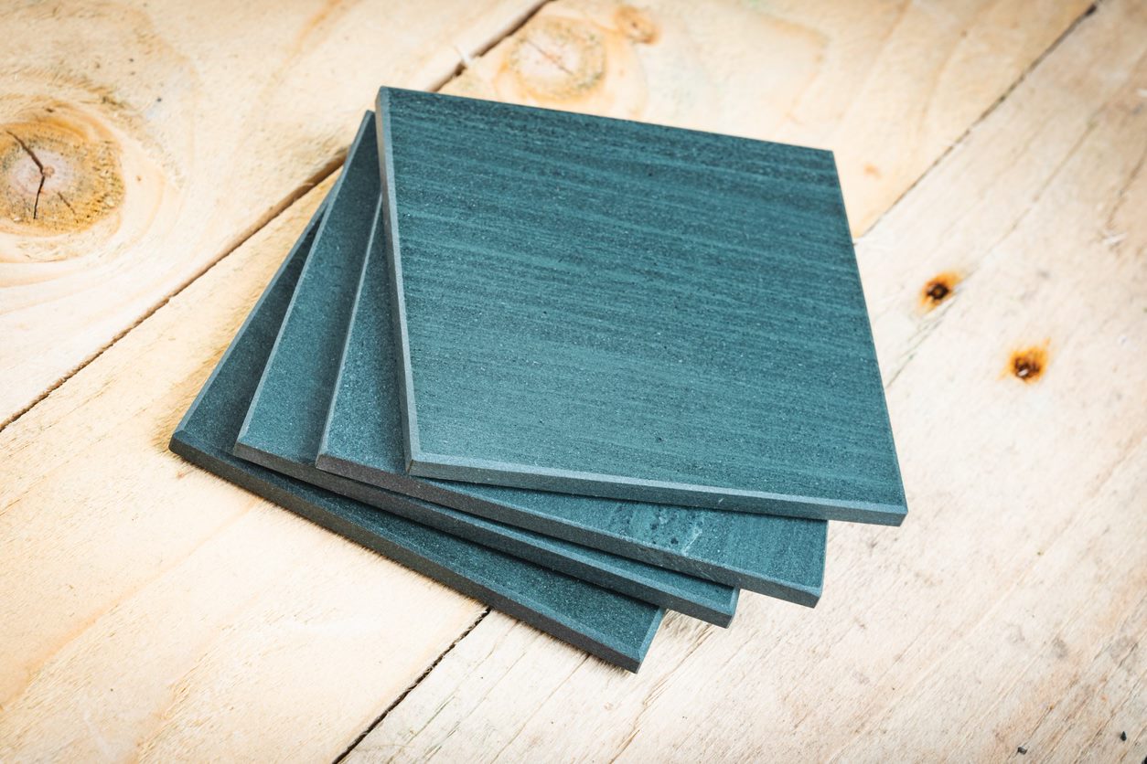 Picture of a Honister Green Slate Coaster