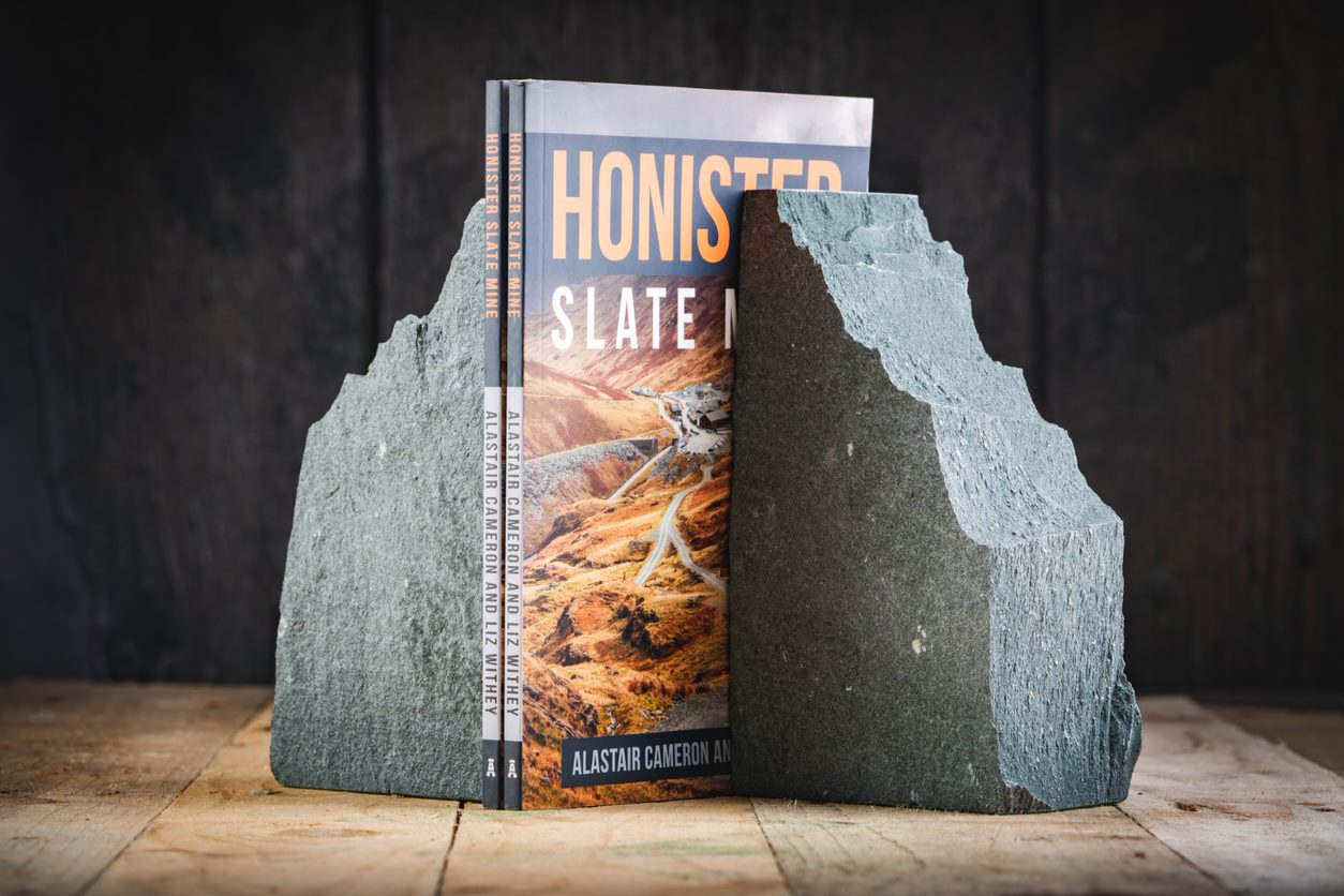 Slate Bookends