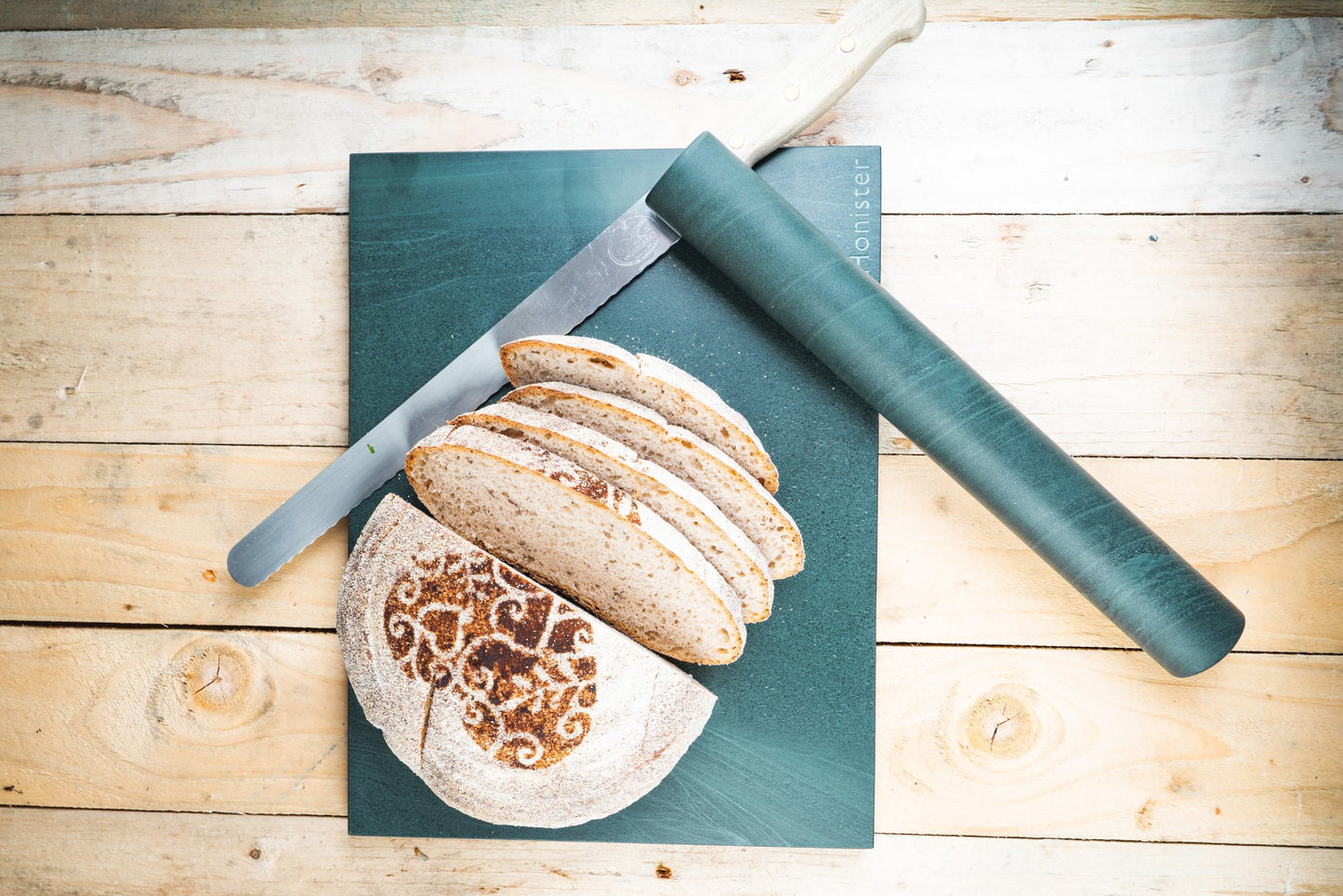 slate rolling pin - slate kitchen accessories