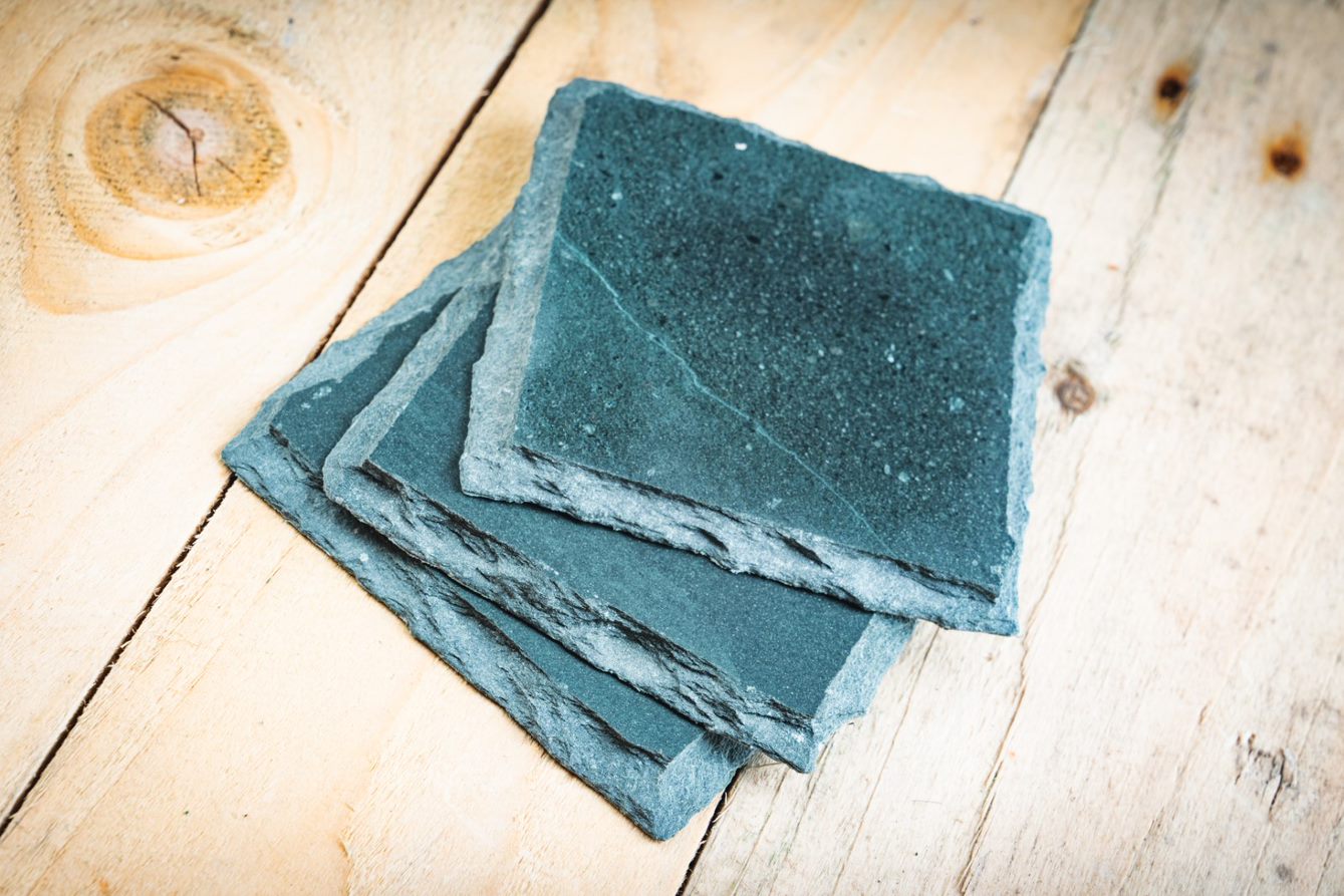 Picture of a Honister Green Slate Coaster