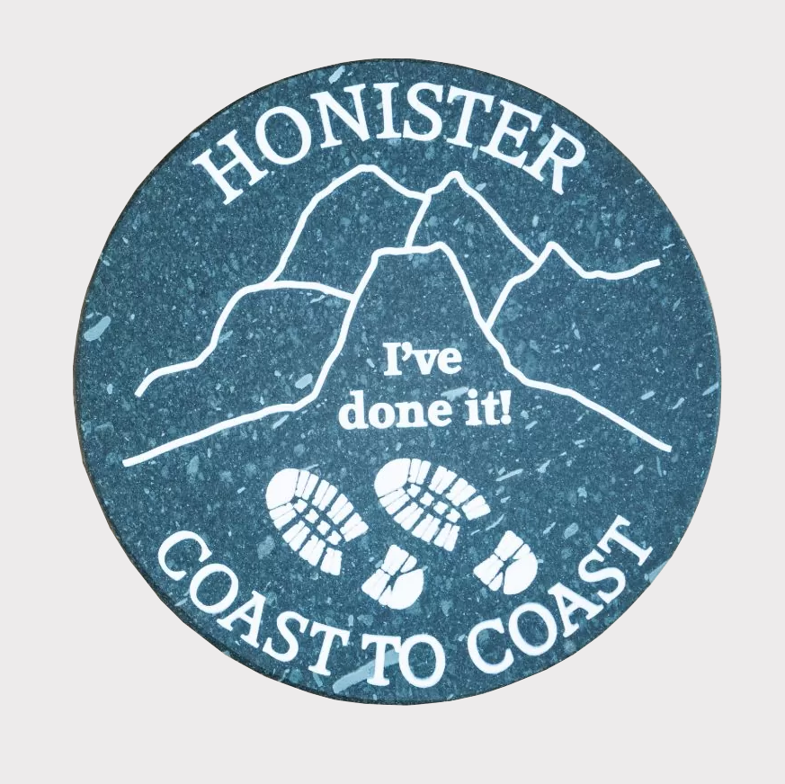 Coast To Coast Honister Slate Round Coaster