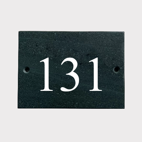 6x5" House Number Sign - Prices from 0.00 to 99.00