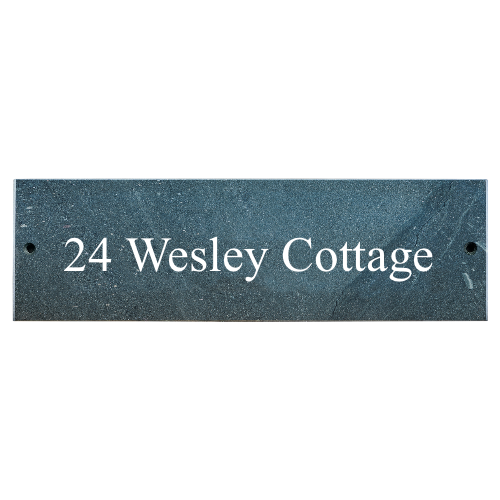 17x5" Single Line House Name Sign - Prices from 100.00 to 199.00