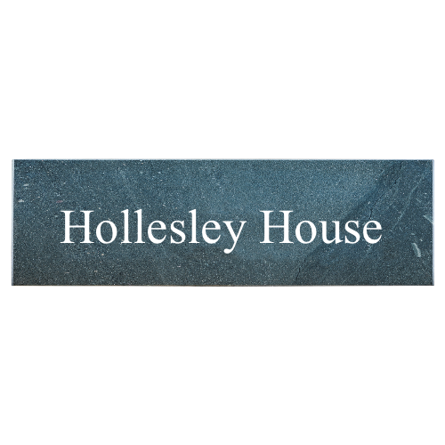 17x5" Single Line House Name Sign - Prices from 100.00 to 199.00