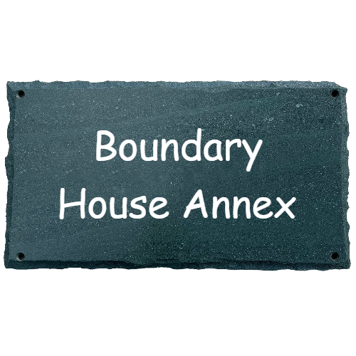 17x9" Two Line House Name Sign - Prices from 100.00 to 199.00