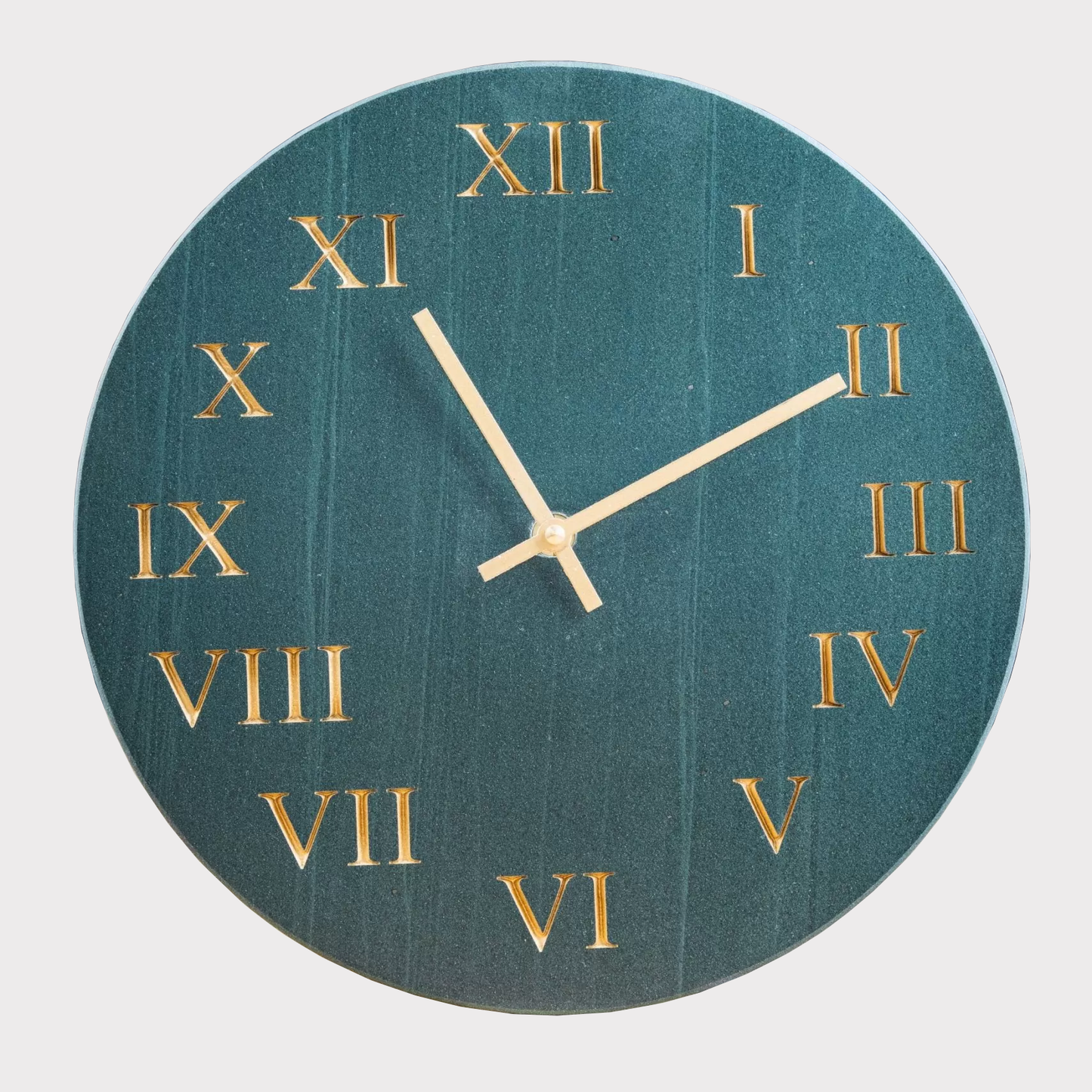Smooth Circular Honister Slate Clock